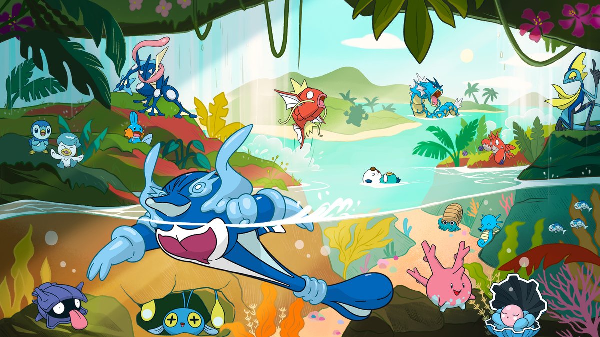 It's #WaterTypeMonth! 💙

Which Water-type Pokémon is your favourite?

Tell us in the comments! 👇
