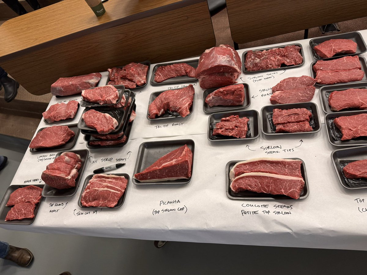 Frank Mitloehner (@ghgguru) on Twitter photo Really enjoyed the <a href="/NimanRanch/">Niman Ranch</a> Beef Sunnit featuring a great <a href="/deenashanker/">Deena Shanker</a> led rancher panel, a meat cutting demonstration, a field ranch tour and more. I had great discussions with chefs, butchers, wholesale professionals and faculty & students from the host org <a href="/UNLincoln/">University of Nebraska-Lincoln</a>. Really enjoyed the <a href="/NimanRanch/">Niman Ranch</a> Beef Sunnit featuring a great <a href="/deenashanker/">Deena Shanker</a> led rancher panel, a meat cutting demonstration, a field ranch tour and more. I had great discussions with chefs, butchers, wholesale professionals and faculty & students from the host org <a href="/UNLincoln/">University of Nebraska-Lincoln</a>.
