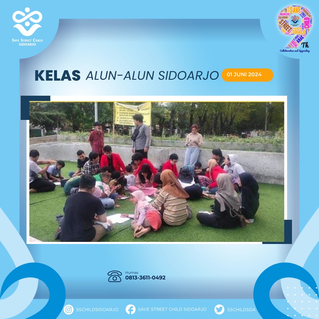 SSChildSidoarjo's tweet photo. [Dokumentasi Kegiatan] 
Kelas Merdeka tanggal 1 Juni 2024 di wilayah  Alun-alun Sidoarjo dan tanggal 2 Juni 2024 di wilayah Candi Jaya diliburkan 

Untuk yang ingin ikut kegiatan rutin ini bisa langsung menghubungi humas atau bisa juga melalui dm🤗 https://t.co/wYkGaz5ThP