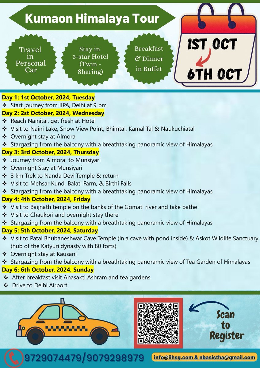 Nbasistha's tweet image. #postconference #tour to #kumaonhills #majestic #himalayas 
#nainital_the_city_of_lakes #munsiyari #kaushani #almora #choukori #iihsg #conference2024