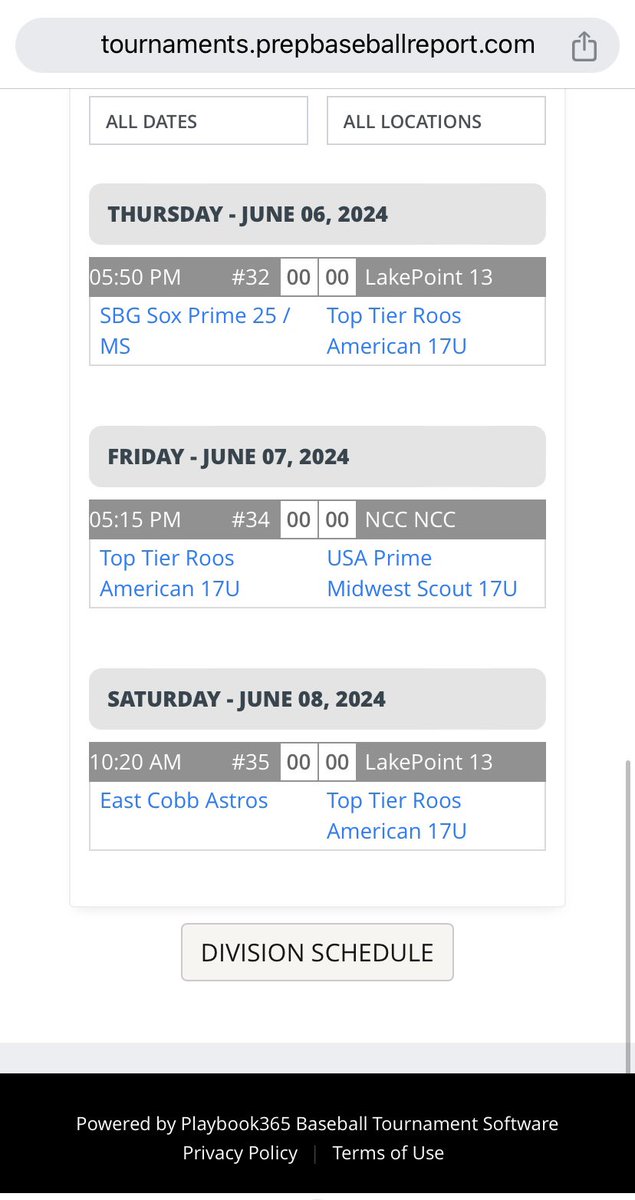 Heading up to LakePoint for <a href="/prepbaseball/">Prep Baseball</a> National Program Invitational. We get started today! A lot of uncommitted talent on the <a href="/_GoRoos/">The Roos</a> 2025 American team! 

<a href="/PBRTournaments/">Prep Baseball Tournaments</a> @PBR_Uncommitted <a href="/TopTierBaseball/">Top Tier Baseball 🇺🇸</a>