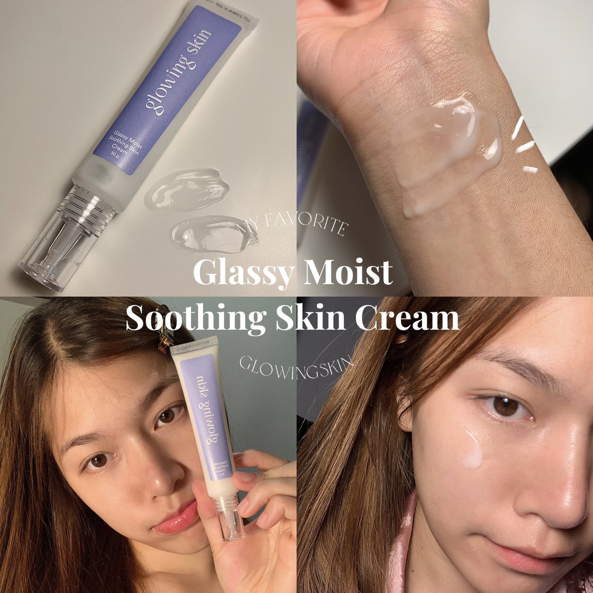 amyvrtm's tweet photo. แนะนำมอยเจอร์ไรเซอร์แบรนด์น้องใหม่ ผิวแพ้ง่ายใช้ได้ Glassy Moist Soothing Skin Cream 🩵 @glowingskinth 
ช่วยเรื่องเสริมเกราะป้องกันให้ผิวแข็งแรง สุขภาพดี Texture เนื้อครีมบางเบา ไม่เหนอะหนะผิว
#glassymoist #กลาสซี่มอยส์ #รีวิวglassymoist #มอยส์เจอร์ไรเซอร์ #glowingskinth https://t.co/wmaZGSGRRr
