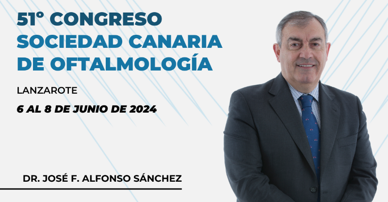 IOFVega's tweet photo. El Dr. José F. Alfonso Sánchez representa al #IOFV en el 51º Congreso de la Sociedad Canaria de Oftalmología, que se celebra los días 6 al 8 de junio en Lanzarote.

Este evento es una oportunidad para intercambiar conocimientos y avanzar en el campo de la #oftalmología.