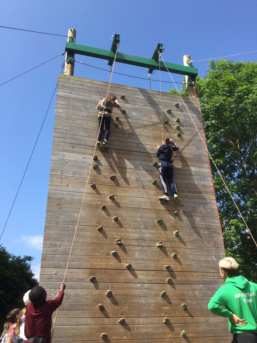 Rock climbing, so many fears overcame this morning. We are definitely ready for lunch!