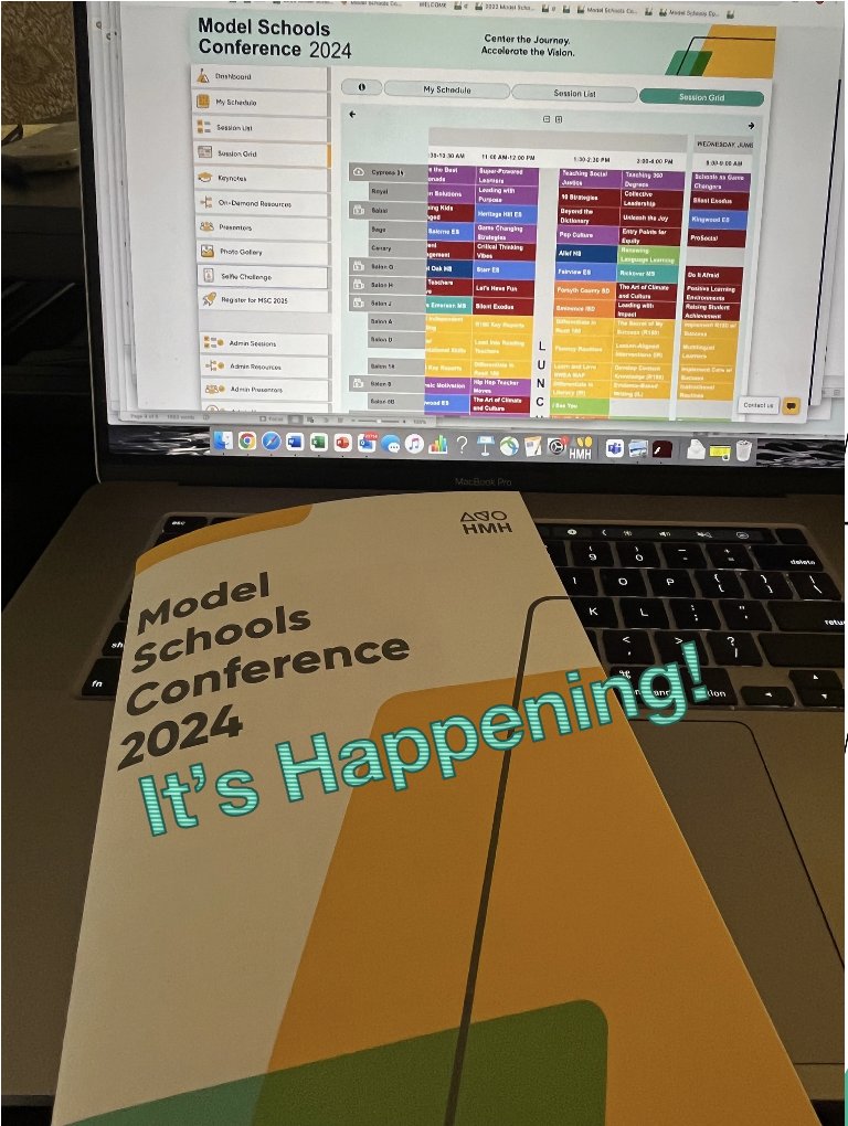 Get ready to be inspired! Just a few short weeks away and we can't wait to see you in Orlando at the 32nd Annual Model Schools Conference!
HMHCo.com/msc
#conference #event #planning #inspiration #MSC2024 #leadership #education #school #summer #kids #k12