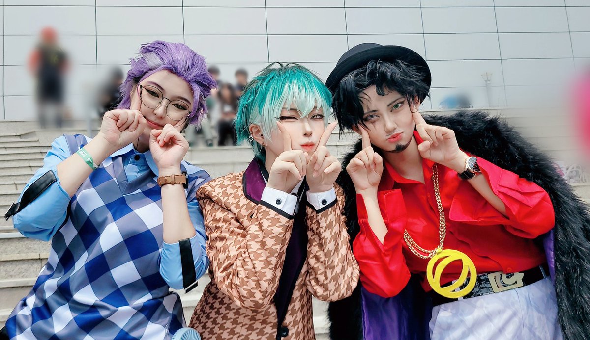 tototoki_cos's tweet image. #Hypnosismic #ヒプマイ
#히프마이 #히프노시스마이크

🎤
히프마이 도츠혼 풀팟
첫번째는 달마뿌꾸~~ 
🧡📓🪭🕶🧡

📓@Bori_doll21 
🕶 @NYUL_COS
🪭 @tototoki_cos