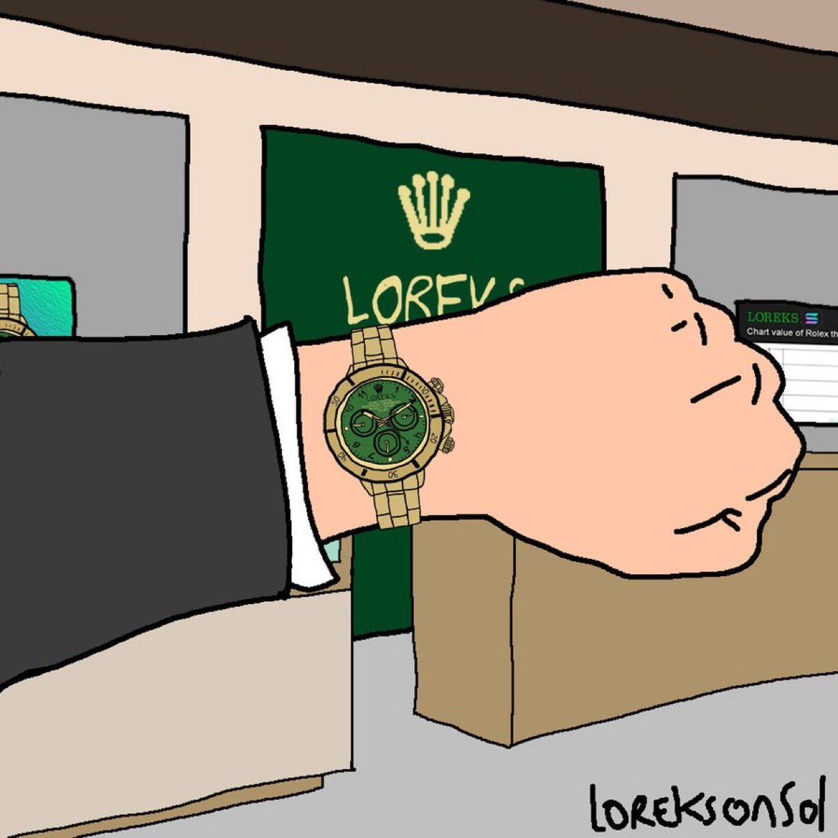 Brian_Degens's tweet photo. @Ashcryptoreal Awesome journey! For those looking to add some excitement to their portfolios, $LOREKS is worth a look the meme project making waves! #LOREKS @loreksonsol https://t.co/IkJxH7vrNN