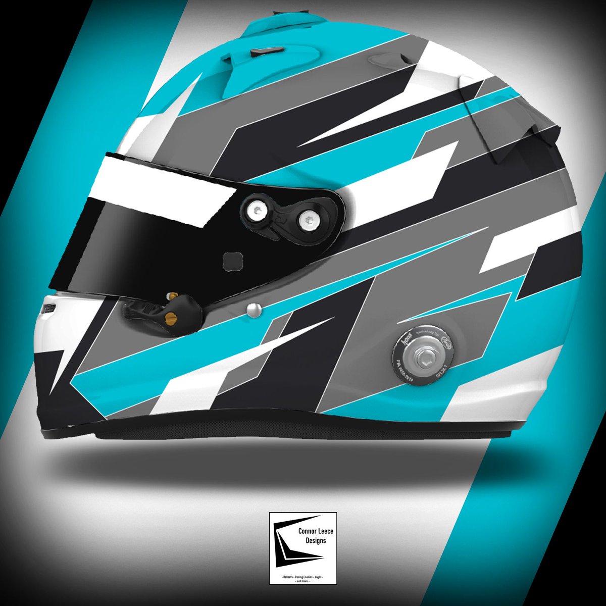 C_LeeceDesigns's tweet photo. A new helmet design for Ronnie Smith! 
Painted by: @formula1richard 

#f1 #fiaf2 #formula2 #fiaf3 #fiaf4 #helmetdesigner #helmet #indycar #LeMans #WEC #karting #IMSA #racing #motorsport #helmetdesign #helmetdesigns #roadtof1 #ConnorLeeceDesigns https://t.co/dPsbpzbdL2