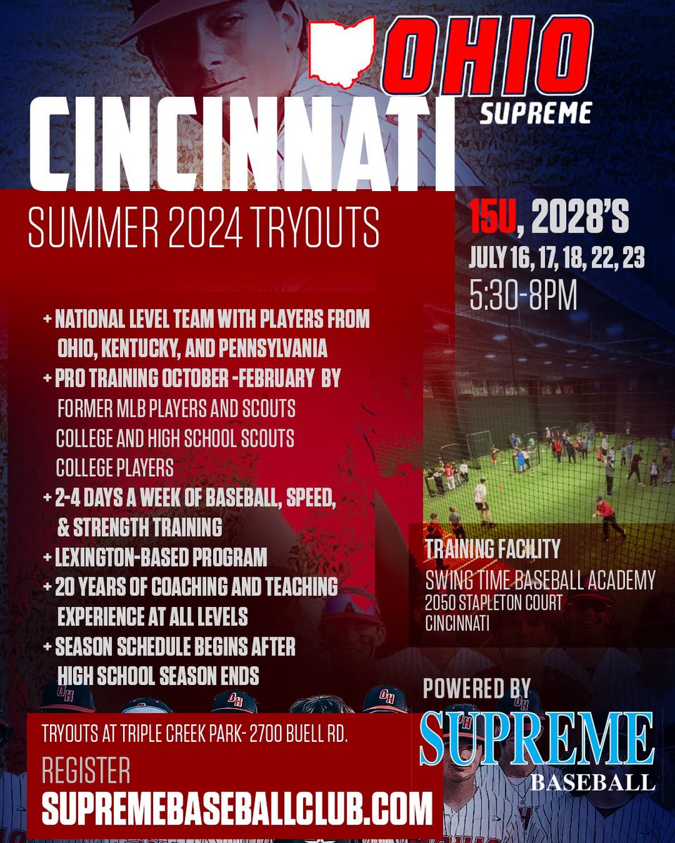 Supreme Baseball National tweet media