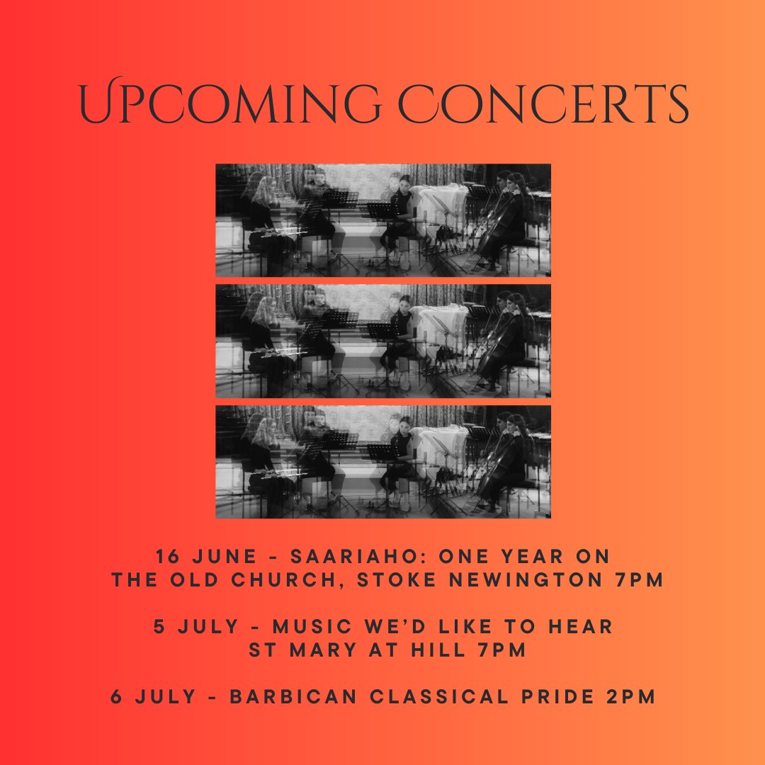 standard_issuex's tweet image. 3 EXCITING gigs ahead! So much new music! Come along!
eventbrite.co.uk/e/891029863307…