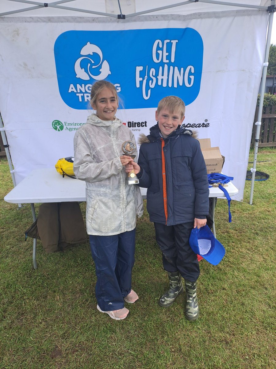 FsAngling's tweet photo. Following on from our @ReelEducationUK fishing
sessions we hosted the FS Angling 2nd Schools Fishing Match in association with the @AnglingTrust , with 7 schools involved at @PartridgeLakes  well done to Croft Primary School who ran out overall winners! https://t.co/lSaIm8qjPg