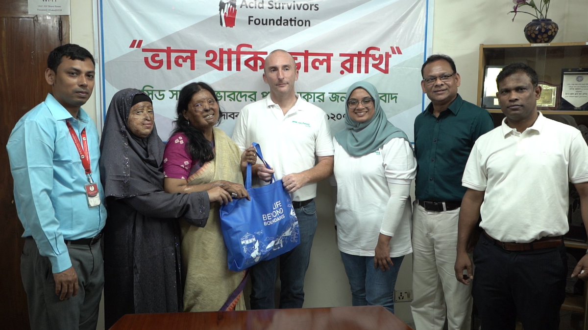 BD_ASF's tweet image. The Acteus Group stands alongside the Acid Survivors Foundation. Mr. Yann Bary, Chief Executive Officer of Acteus along with Ms. Qhaleeda Ibrahim, Business Excellence Manager paid their visit to ASF on 6 June 2024.

Read More: cutt.ly/7eiQ6jBI