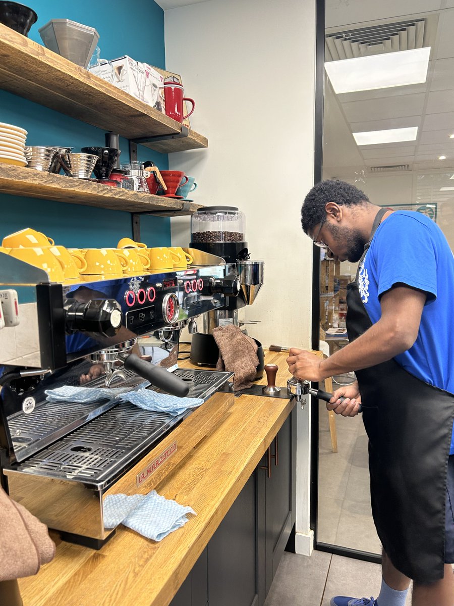 Ambitious College (@ambitiouscol) on Twitter photo We are thrilled to be continuing to work with <a href="/WellGroundedHQ/">Well Grounded</a> to provide barista training and taster days for our young people. Here, two of our West Thames learners are getting to grips with the different parts of the coffee machines. We are thrilled to be continuing to work with <a href="/WellGroundedHQ/">Well Grounded</a> to provide barista training and taster days for our young people. Here, two of our West Thames learners are getting to grips with the different parts of the coffee machines.