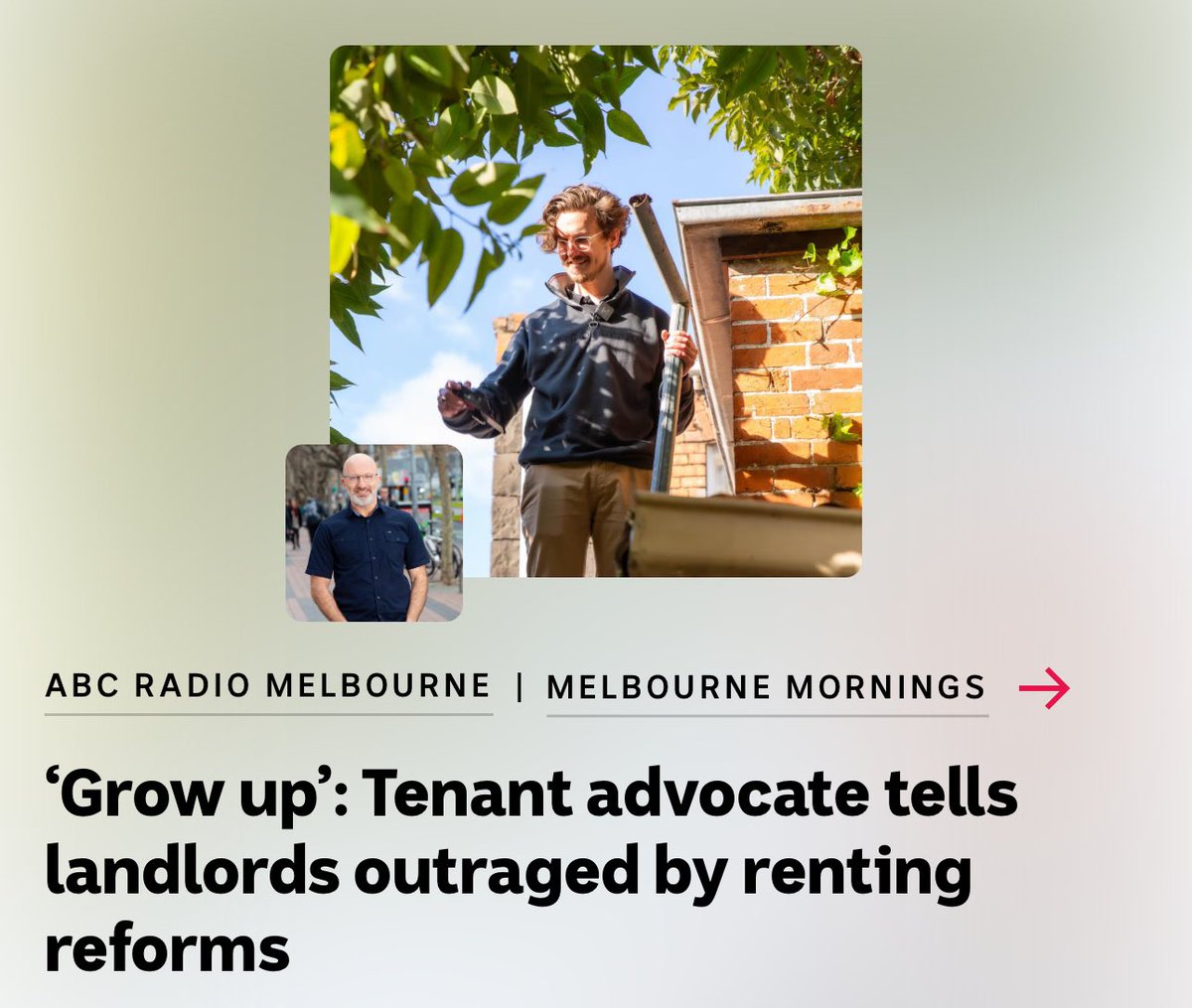 Surprised they didn’t go with: “sell your fucking investment”: tenant advocate tells landlords - because I did say that