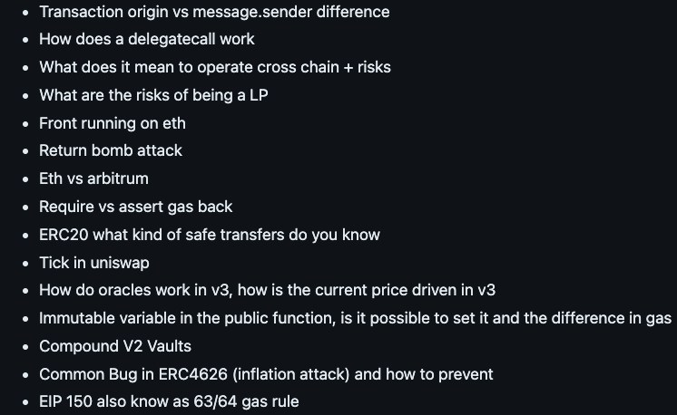 60 Security Interview Questions

List of questions asked during the Interview for Tier 1-2 security firm.

Try to answer them👇
github.com/gkrastenov/sol…