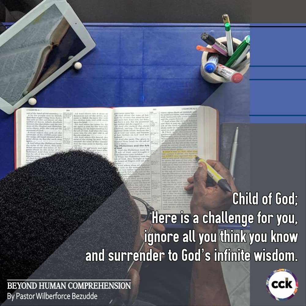 citychurchkla's tweet photo. CCK DAILY DEVOTIONAL BY DR. WILBERFORCE BEZUDDE

@bezudde 

#BeyondHumanComprehension
#NothingMissingNothingBroken https://t.co/wQ7fA7OAmU