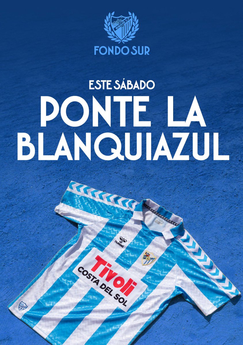 Este sábado, ponte la blanquiazul.