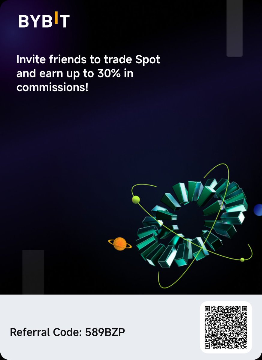 Participate in this Launchpad event and gain early access to tokens from promising projects directly on Bybit with me! Click here: bybitglobal.com/en/trade/spot/…