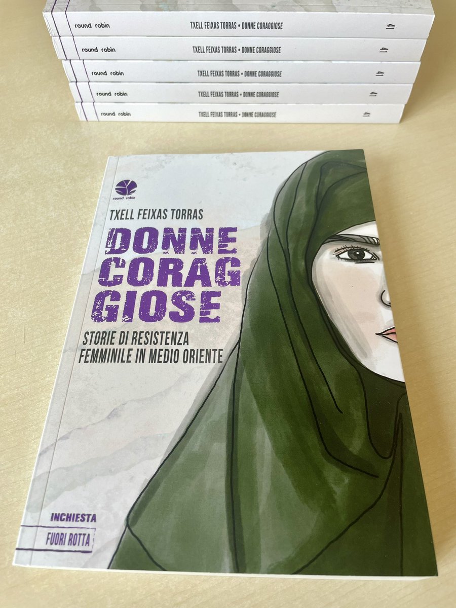 JC Girbés (@jcgirbes) on Twitter photo Ja tenim a les mans les ‘Donne coraggiose’ de <a href="/txellfeixas/">txell feixas torras</a>, editada en italià per <a href="/RoundRobined/">Round Robin Editrice</a>!! ✊🏼 Ja tenim a les mans les ‘Donne coraggiose’ de <a href="/txellfeixas/">txell feixas torras</a>, editada en italià per <a href="/RoundRobined/">Round Robin Editrice</a>!! ✊🏼