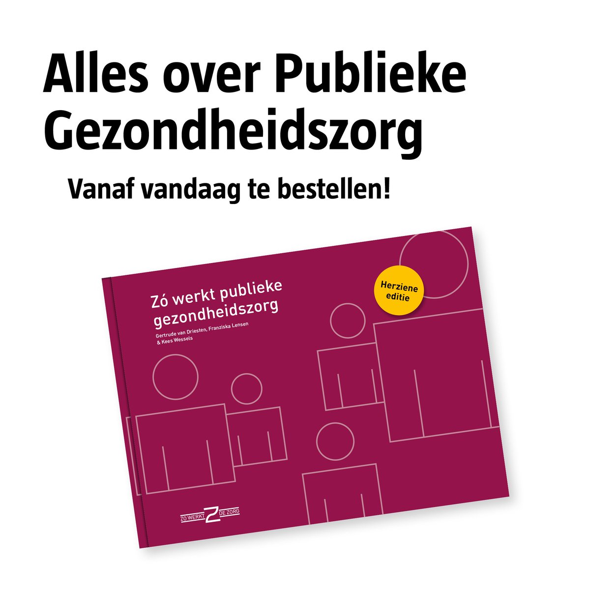 Zó werkt publieke gezondheidszorg is vanaf vandaag te bestellen!  Het boek geeft inzicht in de boeiende wereld van gezondheidsbevordering, -bescherming en -bewaking. 

Bestel nu: argumentenfabriek.nl/products/zo-we…
<a href="/Keeswessels/">Kees Wessels</a> #gezondheidszorg