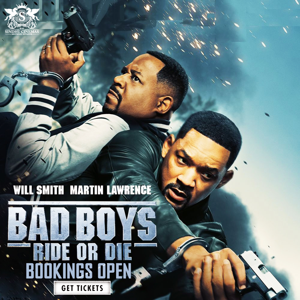 saisindhucinema's tweet image. Bookings open now - BAD BOYS RIDE OR DIE
##BadBoys: Ride or Die #newmovie #bookingopen #bookmyshow #multiplex #3screen #dolbyatmos #dtsx #silverscreen #flatscreen #4khdr #rgblaser #luxury #theatre #kollywoodcinema #cinemalover #anthiyurpride #saisindhucinemasmultiplex #anthiyur