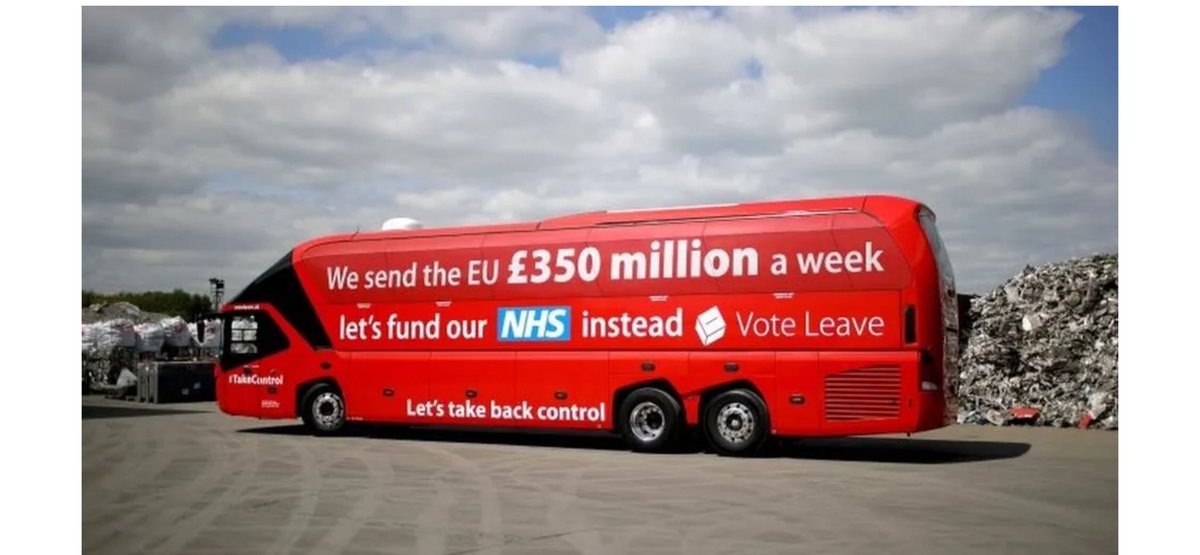 If I were the Labour Party I would buy a bus wrap and say “How many more lies do you want to see on the side of a bus?”