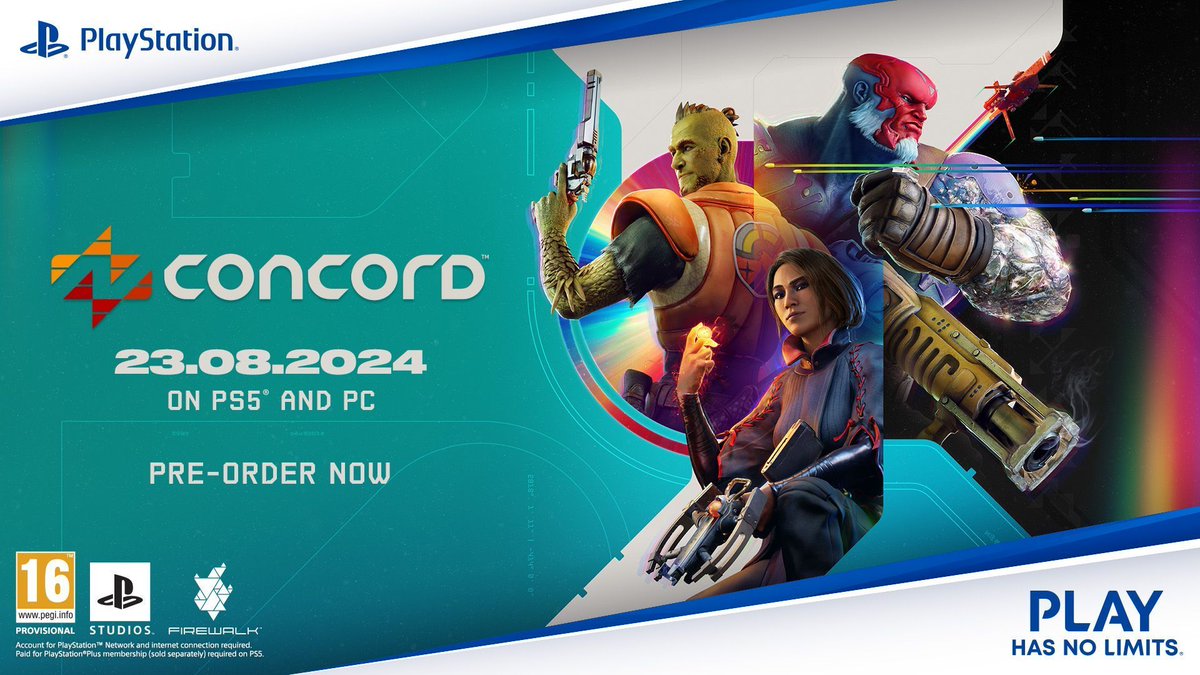 JOIN THE CREW OF THE NORTHSTAR!
Assemble your crew of Freegunner space outlaws and team up online with friends to take on rival crews

PRE-ORDER NOW! 
CLICK HERE ➡️buff.ly/4e6PnWl 

#CONCORD #NEW #PREORDER