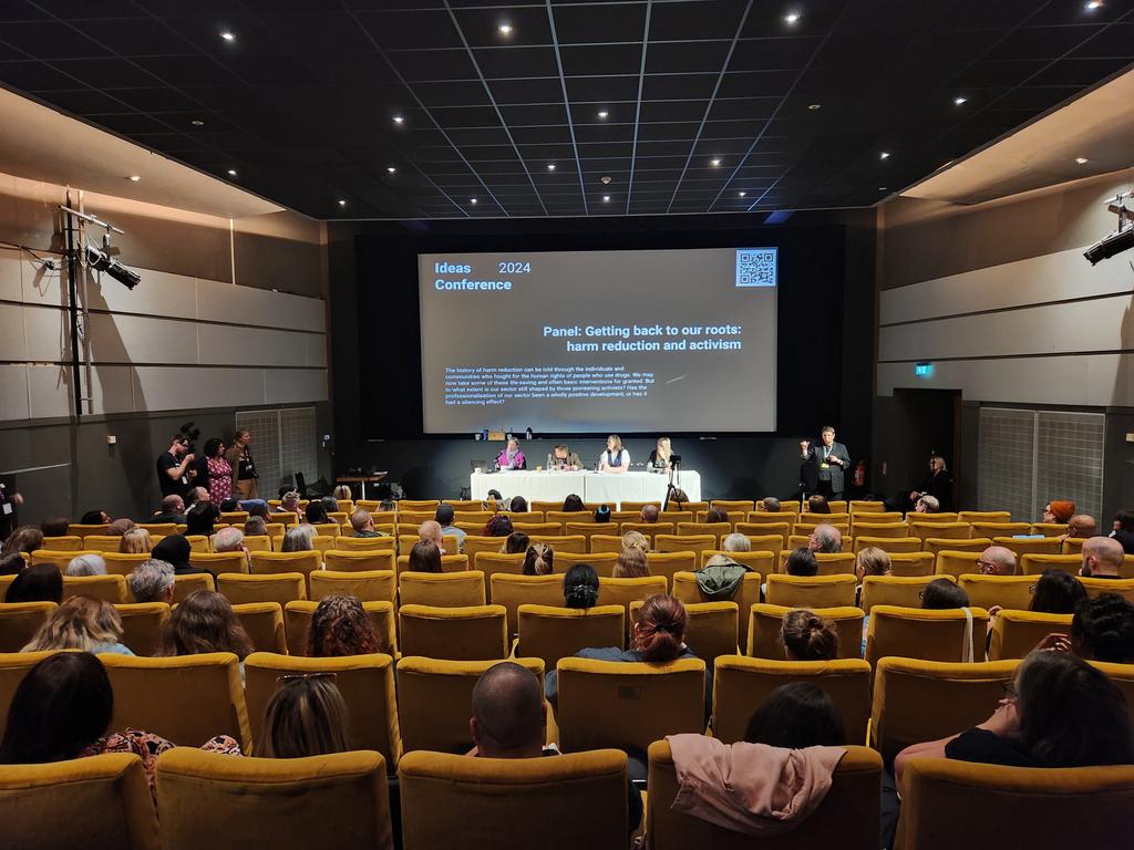 Interesting discussions and (well natured)challenge taking place here at today's <a href="/Project6_/">Project 6</a> 2024 Ideas Conference panel. @VickiBeere <a href="/MaddieOHare/">Maddie O'Hare</a>