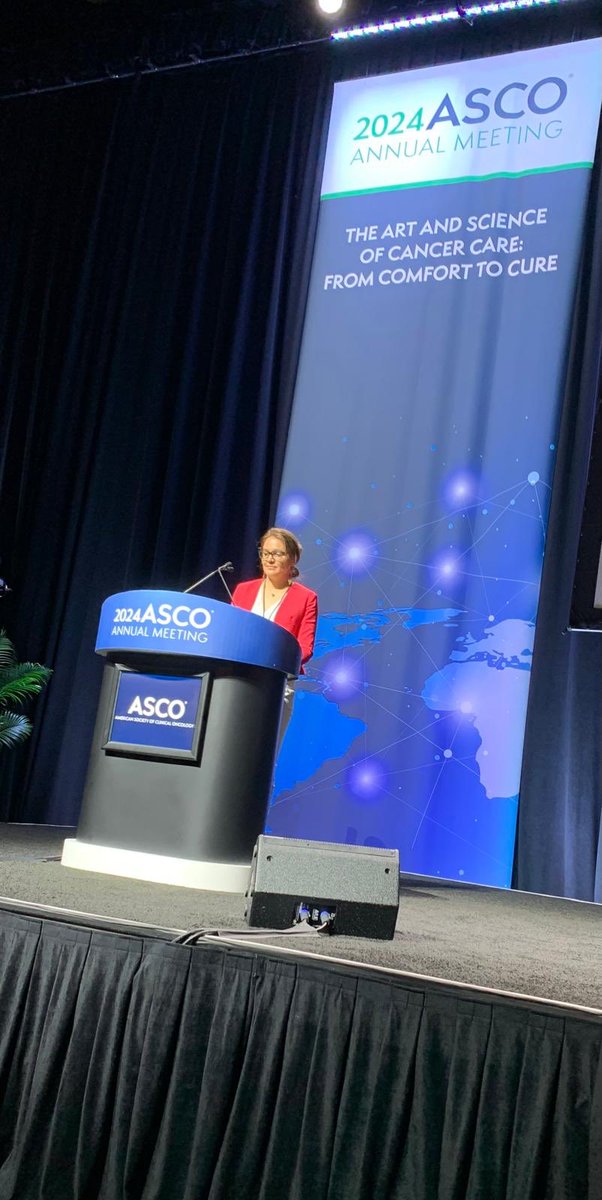 Incredible presentation by Dr. Lheureux at ASCO 2024!