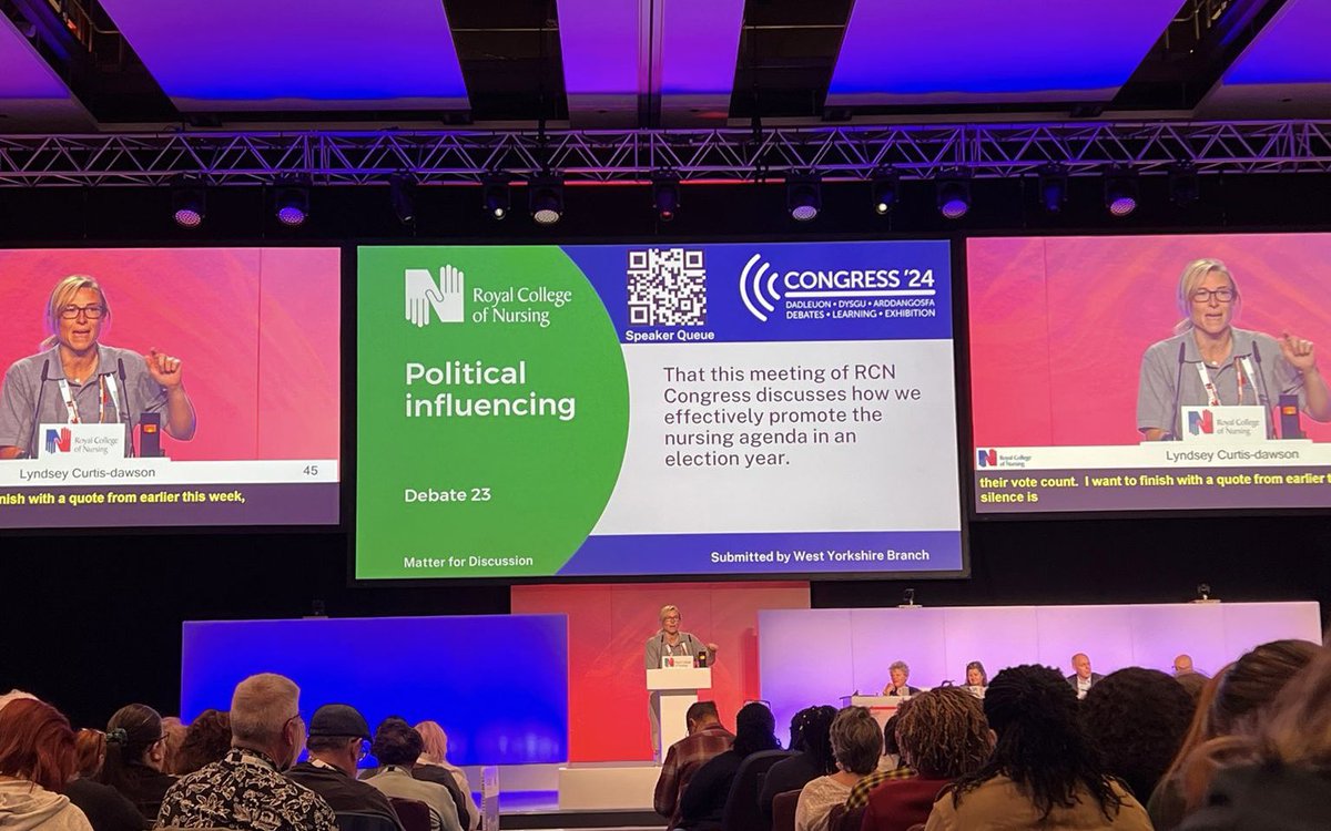 Political influencing- promoting the nursing agenda in the election year! 

Use your influence at the ballot box! Demand your MP to take action on <a href="/theRCN/">The RCN</a> manifesto to earn your vote! 

Silence is not safe, Let’s get Loud!! 

rcn.org.uk/-/media/Royal-…