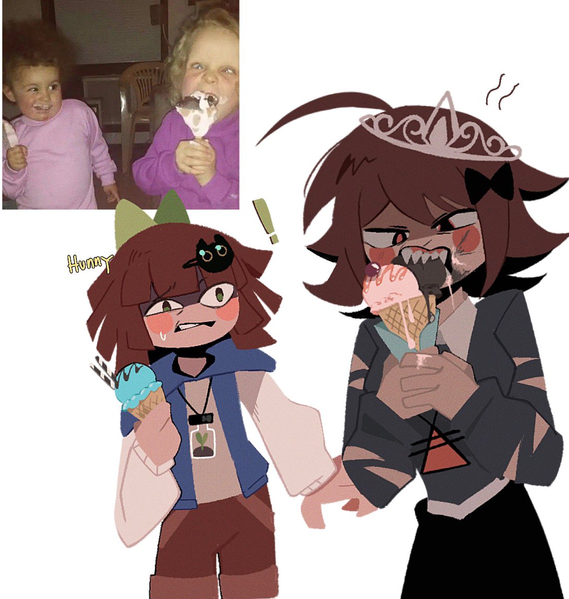 🍦😬🍦👹 #fundamentalpapereducation #alice #claire
