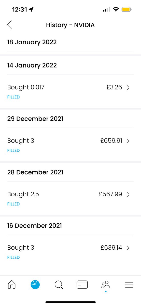 BeckyInvests's tweet image. Glad I started buying Nvidia back in 2021 😎 $NVDA