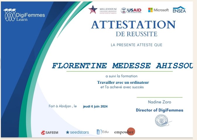 Florent1Ahissou's tweet image. Cohorte 2 Digifemmes.

#Digifemmes
#Digifemmeslearn
#Millenniumchallengecorporation
#Usaid
#Microsoft
#Ensea
#Safeem
#Seedstars
#Edu
#Empower