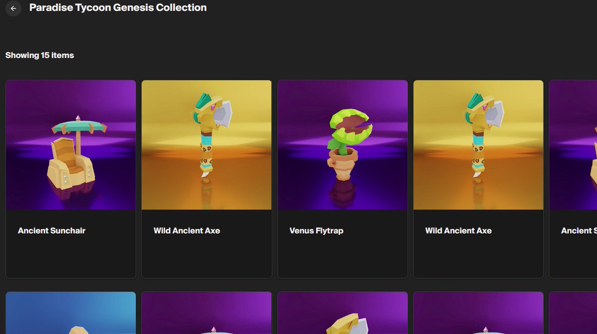 The #paradisetycoon migration site works like a charm.

Another win for <a href="/Immutable/">Immutable</a>😳