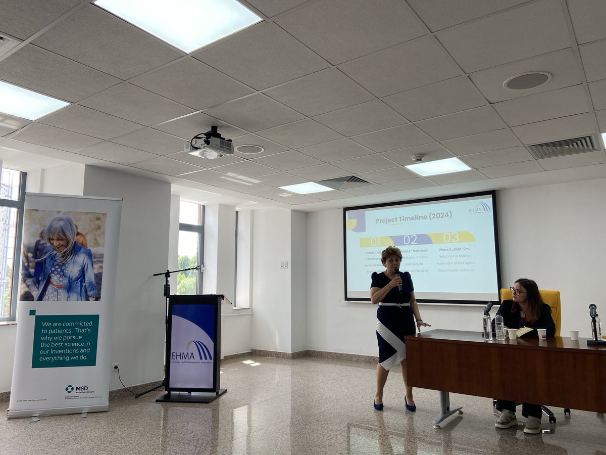 Romania’s experience in pneumococcal #vaccination, best practices, current challenges and way forward shared by Dr Adriana Pistol, Secretary of State, MoH #EHMA2024 - communication on life course immunisation, HCP engagement, data monitoring are key