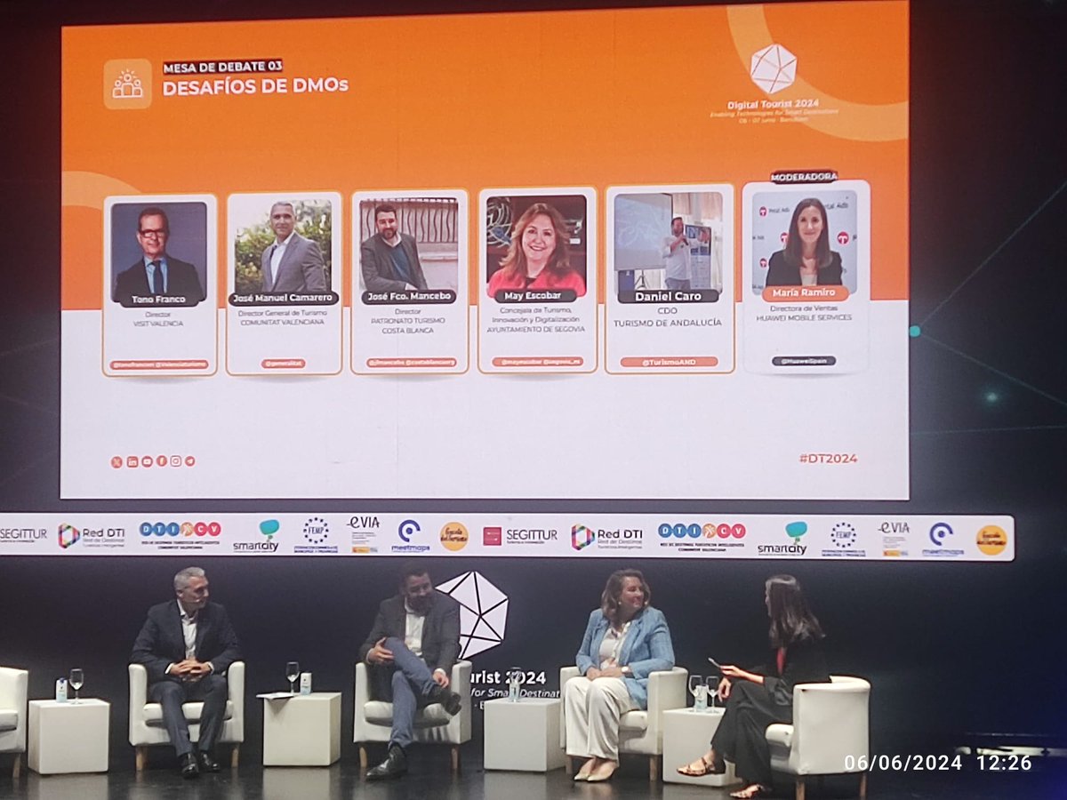 ITelligent_IT's tweet photo. Resumen de la agenda DIA 01 | LA MAÑANA en #DT2024 de @AMETIC_es en #Benidorm:
✅Estrategias de los destinos para conocer a sus turistas por medio de la #IA
✅Gemelos digitales para #destinosinteligentes
✅Desafíos de #DMOS
🔴DIRECTO https://t.co/4YDYYtEjV0 https://t.co/wdQDkh1pSD