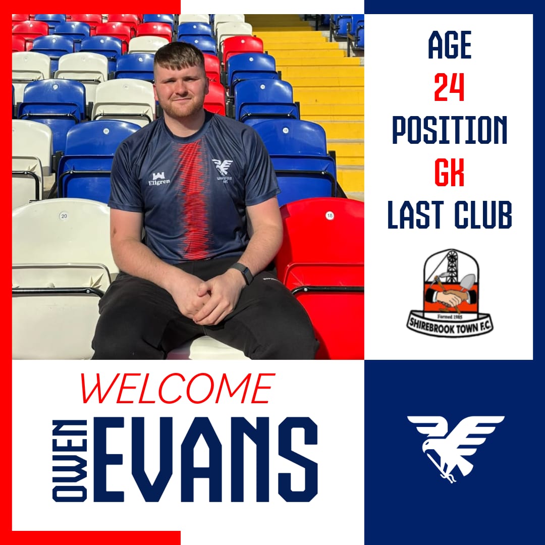 We are thrilled to announce another signing!! At 6'3, with more than 70 games of NCEL experience, Owen was a big part of the Shirebrook promotion campaign last season. Welcome to WAFC Owen Evans!!! 💪⚽️

 #NewSigning
 #WelcomeOwen