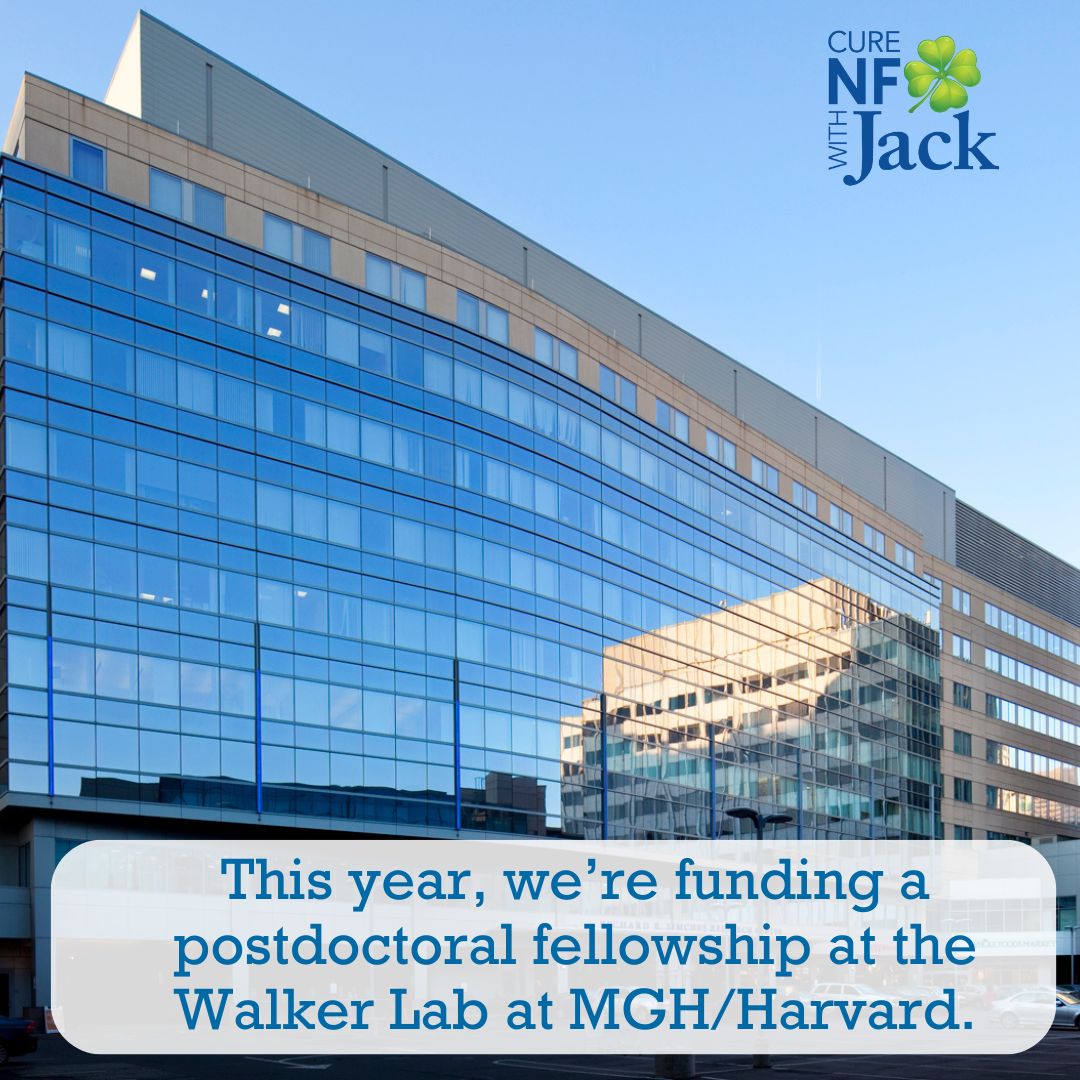 curenfwithjack's tweet image. A portion of the funds raised by CNFWJ will directly support critical research at Harvard University aimed at ending Neurofibromatosis. Together, we can #EndNF!   

#CNFWJ #Neurofibromatosis #Research #Harvard #CureNF