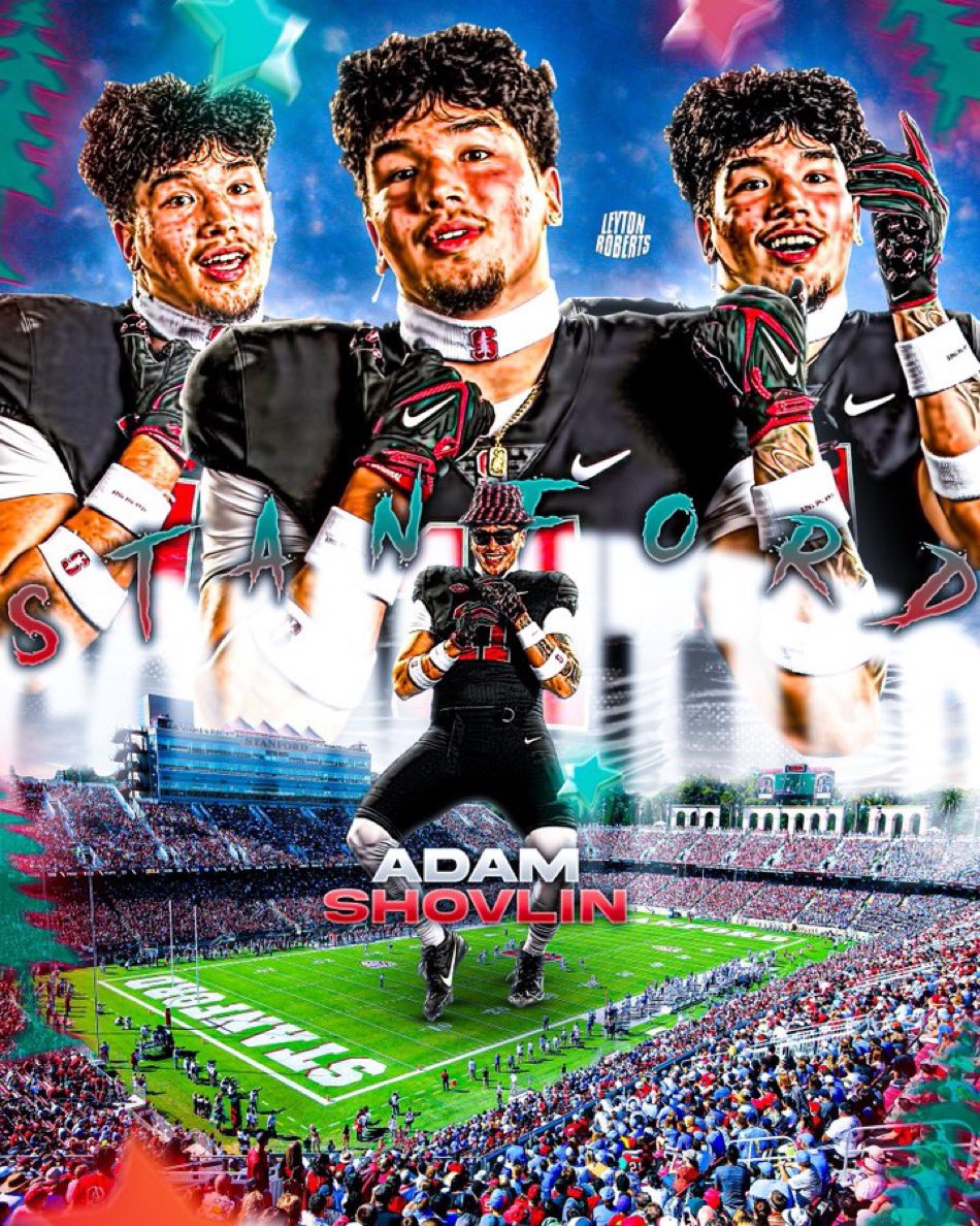 TTJH Sports (@ttjhsports_) on Twitter photo BREAKING: 3-star DL Adam Shovlin has committed to #Stanford
Shovlin plays at St. Thomas More Prep in Oakdale, Connecticut.
He chose the Cardinal over Duke, Penn State and more.
Graphic: @LeytonRoberts_
<a href="/adam_shovlin/">Adam Shovlin 4🌟</a> BREAKING: 3-star DL Adam Shovlin has committed to #Stanford
Shovlin plays at St. Thomas More Prep in Oakdale, Connecticut.
He chose the Cardinal over Duke, Penn State and more.
Graphic: @LeytonRoberts_
<a href="/adam_shovlin/">Adam Shovlin 4🌟</a>