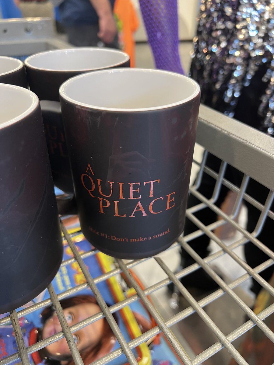 SpeculationMatt's tweet photo. We have new merchandise at the Five &amp; Dime for A Quiet Place! I’m very excited for this house! #HHN33 #HHN https://t.co/6WiBSOOXvi