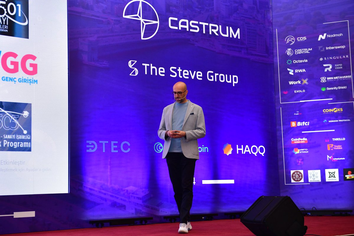 💫 Insights from #BlockchainXIstanbul2024

Sadullah Uzun, Vice President of TÜBİTAK BİLGEM (<a href="/sadullahuzun/">Sadullah UZUN</a>), took the stage to discuss the significant advancements in TÜBİTAK BİLGEM's current projects and their critical role in the new cryptocurrency legislation.