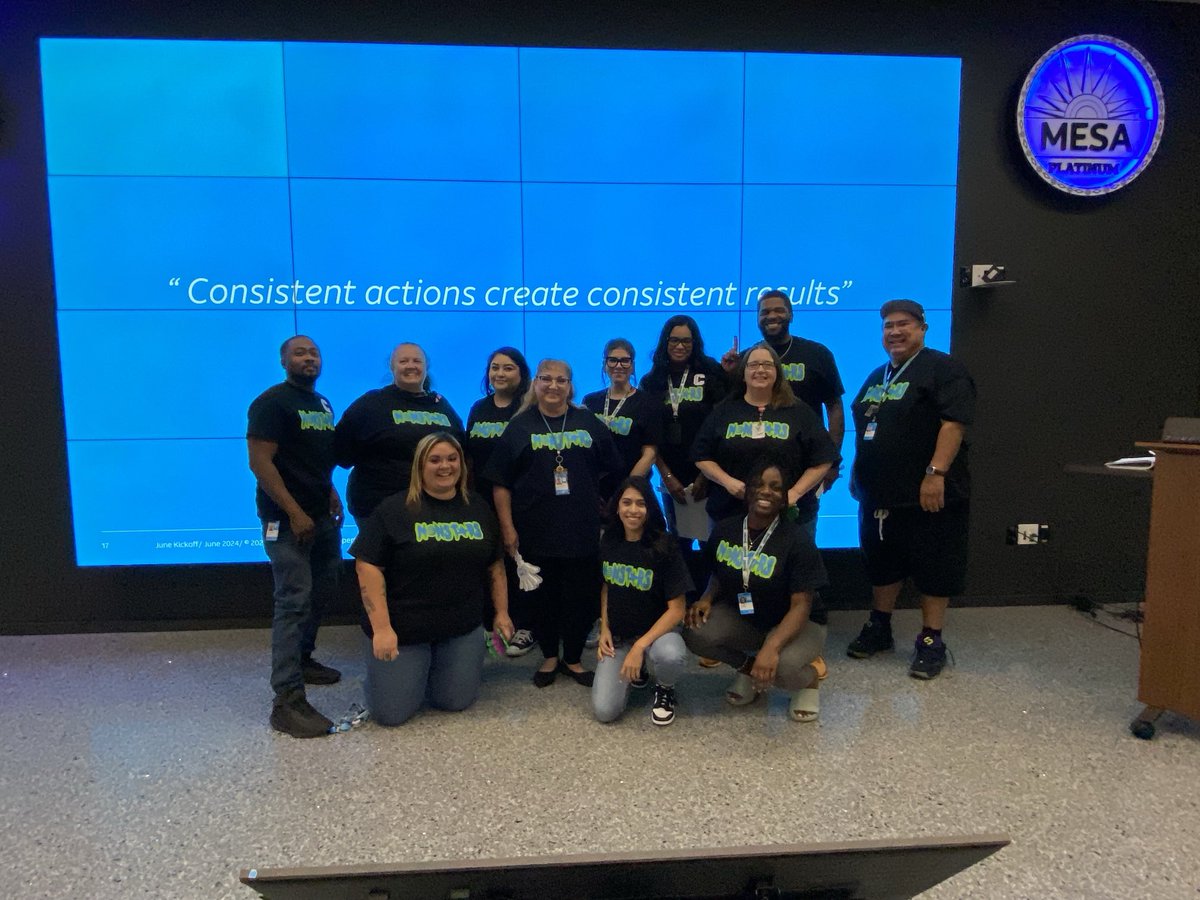 MesaBBSales's tweet photo. Team MONSTARS showed off their team spirit with custom shirts at our June Kick-off rally! #lifeatatt #connectionexpert @cbs4real ⁦@TeamPastrano⁩ ⁦@Finnegan_Team⁩ #pastranopride #finnegansfinest ⁦@LifeAtATT⁩ ⁦@Connection_Exp⁩ https://t.co/IXCBtDJuy0