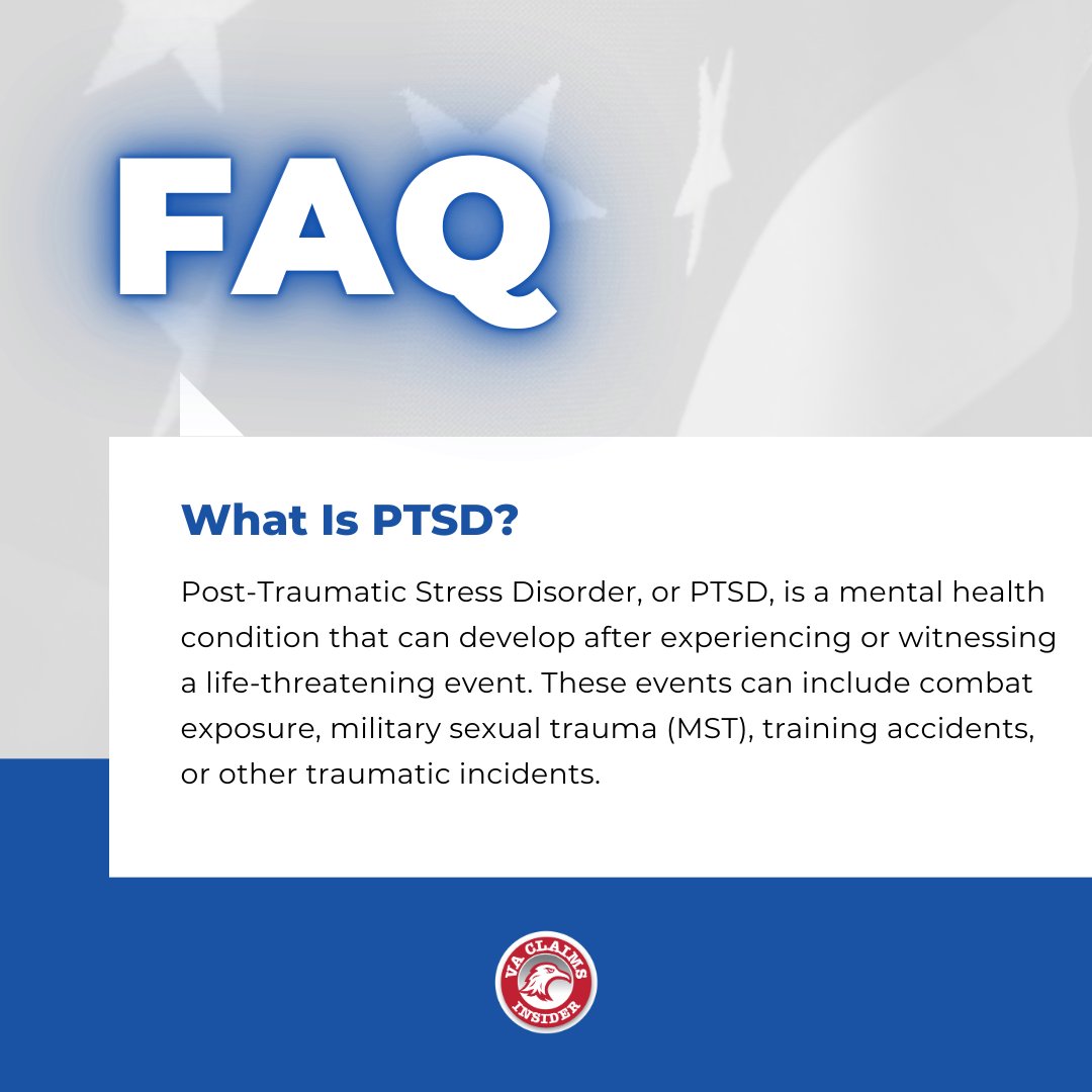 vaclaimsinsider's tweet photo. Understanding PTSD is essential for both supporting others and seeking the right help for yourself. If you or someone you know is struggling with PTSD, remember that there are resources available to help you. 

#VA #PTSDawareness #PTSD #Veteranhelp #Mentalhealth https://t.co/xQDBxVLIAM