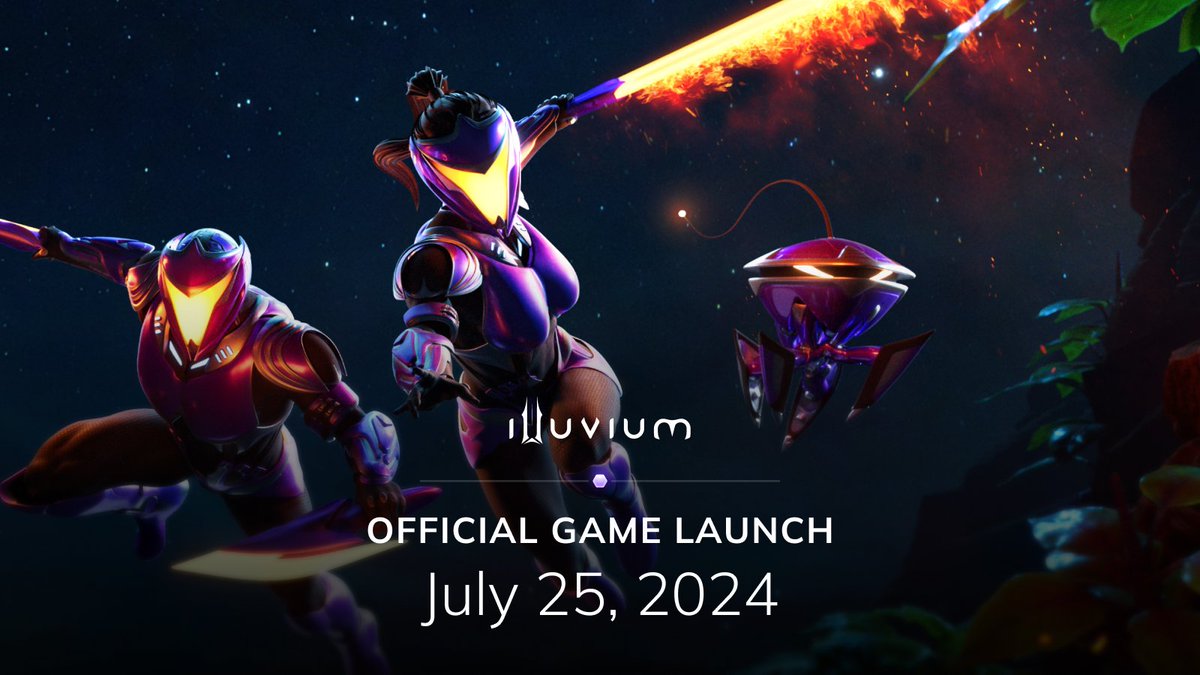 Immutable's tweet photo. Illuvium is officially coming to life on July 25th, 2024.

Rangers, prepare for Open Beta Mainnet Launch. https://t.co/Ni5NezRpPZ