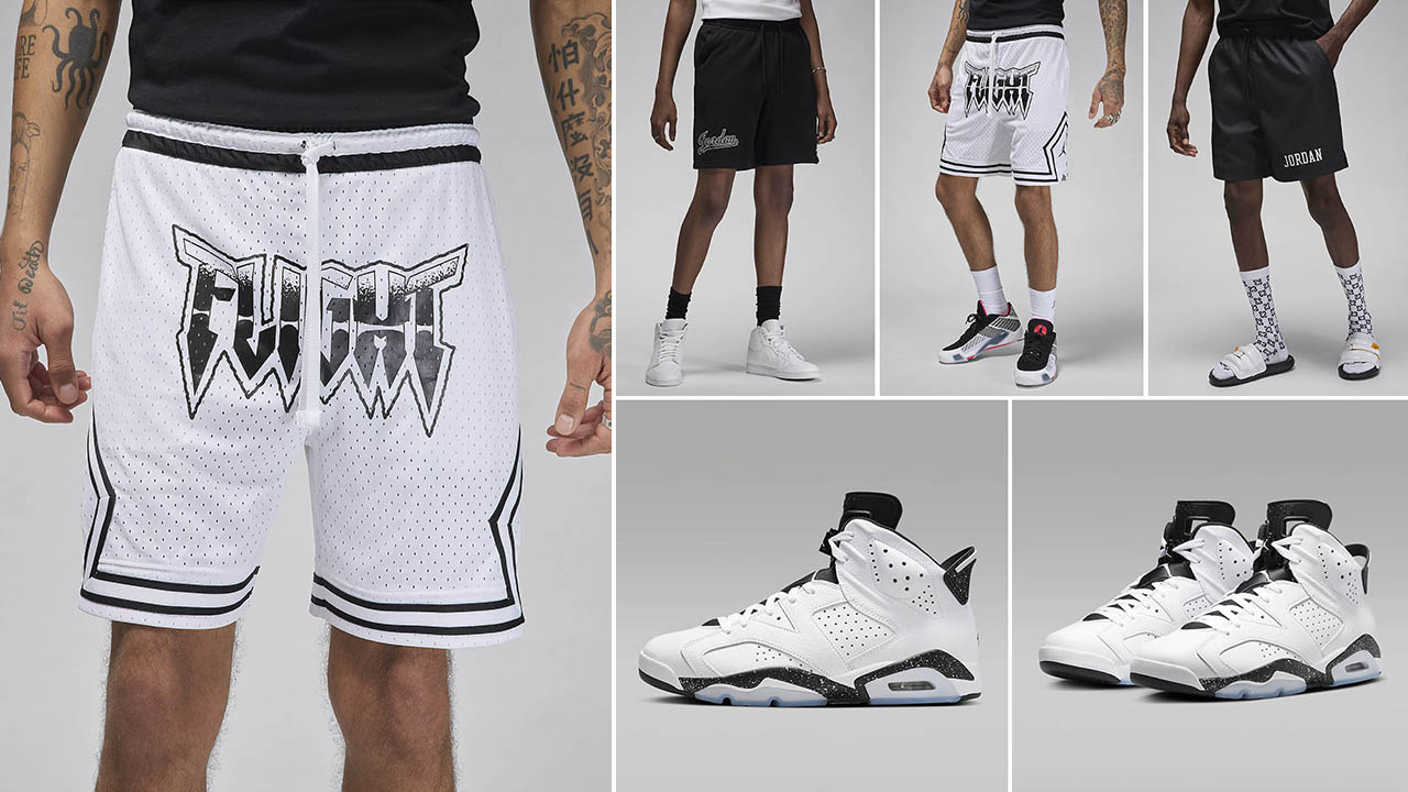 Air jordan 6 shorts new arrivals