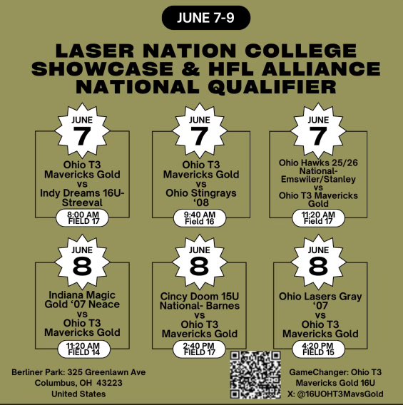 16U Ohio T3 Mavericks Gold tweet media