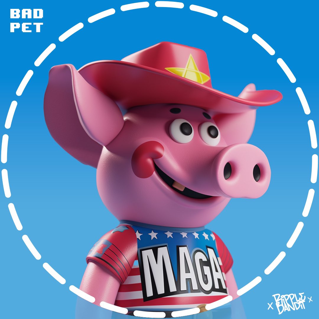 ronie72974718's tweet photo. Just received this little piggy in my wallet from @xRIPPLEBANDIT holders rewards on ๐ฅ๐ฅ๐ฅ#BADPET https://t.co/lX5i7wPnBy