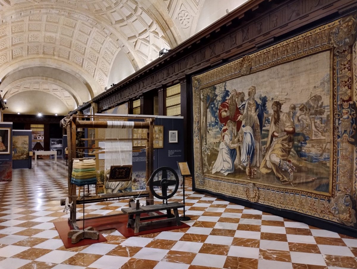 culturagob's tweet photo. La exposición 'Entre telares y documentos: 300 años de la Real Fábrica de Tapices en el Archivo General de Indias' ya está abierta al público

📍Archivo General de Indias, Sevilla

📆 Hasta el 1 de septiembre

🎟️ Entrada gratuita https://t.co/fQnW5sNPmg