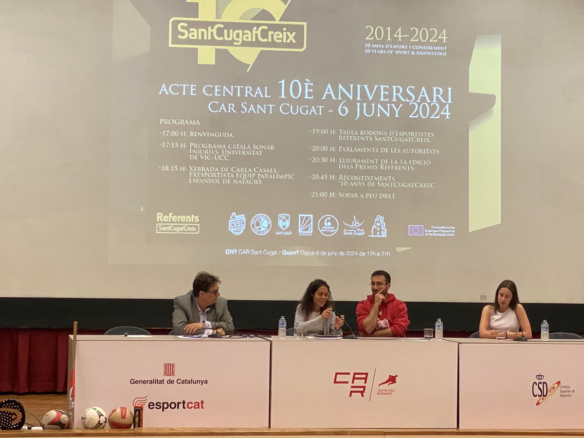 Projecte #SONAR (@sonar_injuries) on Twitter photo Taula Rodona👥
Gràcies 👏 Helena Bigorra, <a href="/PujolMarzo/">Montse Pujol Marzo</a> i @padro_12👏
#cloendaSonar #sonarinjuries Taula Rodona👥
Gràcies 👏 Helena Bigorra, <a href="/PujolMarzo/">Montse Pujol Marzo</a> i @padro_12👏
#cloendaSonar #sonarinjuries