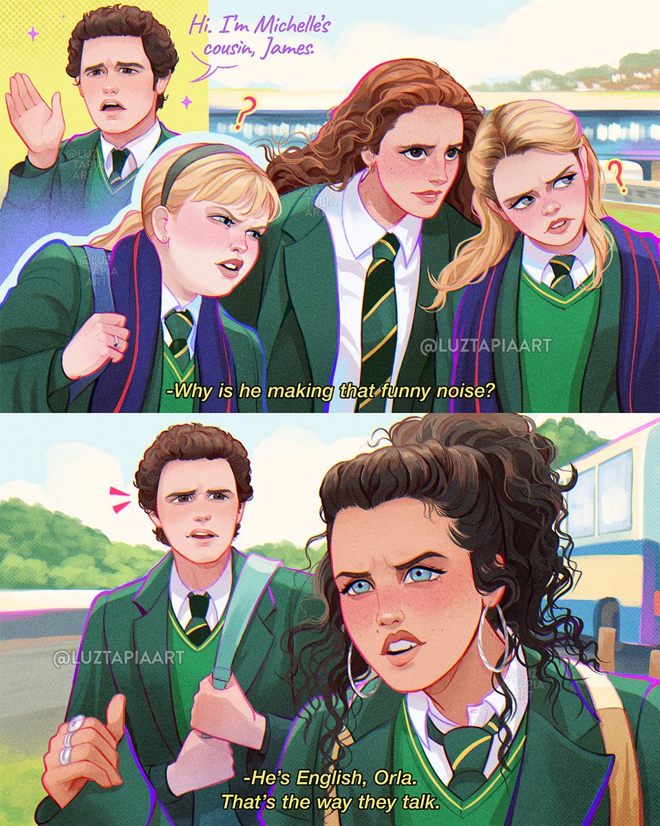 luztapiaart's tweet photo. Derry Girls - Season 1 ✨🌈 https://t.co/pH3DTrX4rK